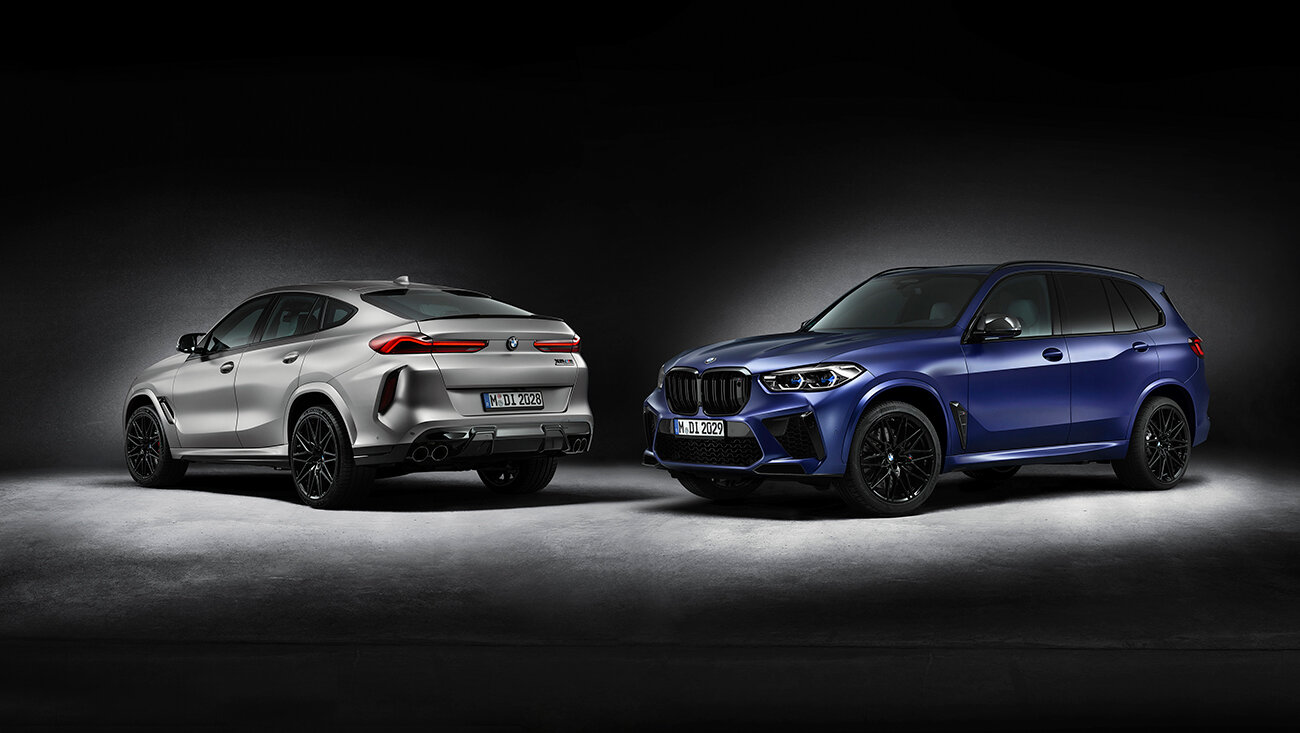 В России появились самые дорогие кроссоверы BMW X5 M и X6 M серии First Edition. Таких в мире всего 250 