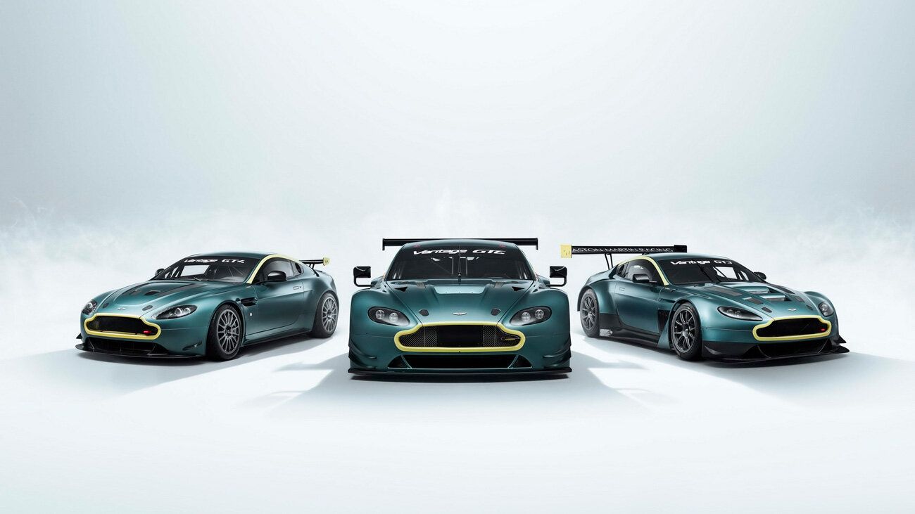 Aston Martin продаст коллекцию из трёх уникальных гоночных Vantage
