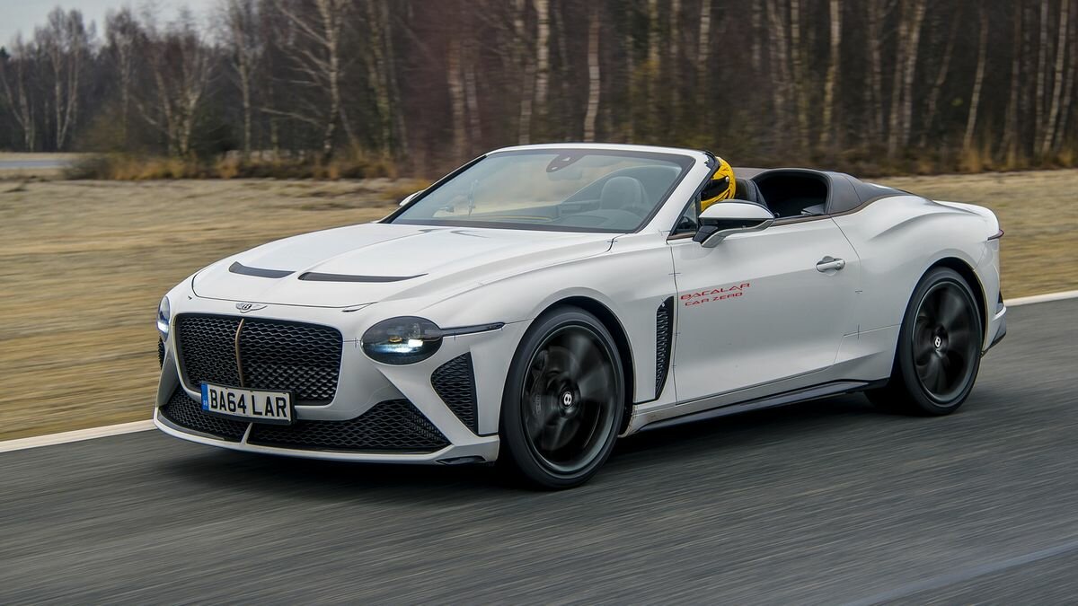Bentley показала «нулевой» родстер Bacalar