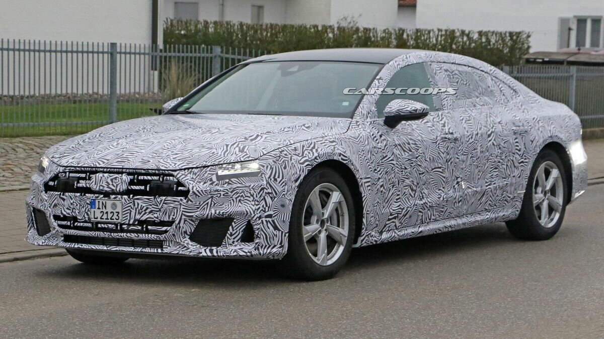 Audi A7 могут лишить пятой двери: шпионские фото
