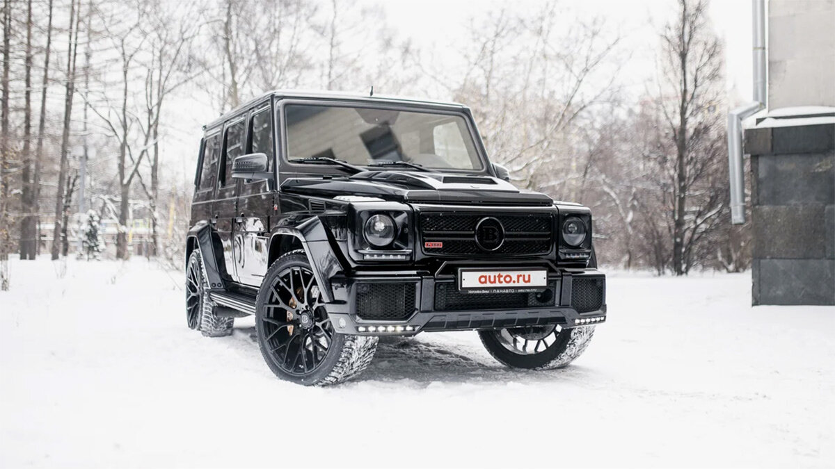 Самый мощный Гелик в России выставили на продажу. Его прокачали в Brabus