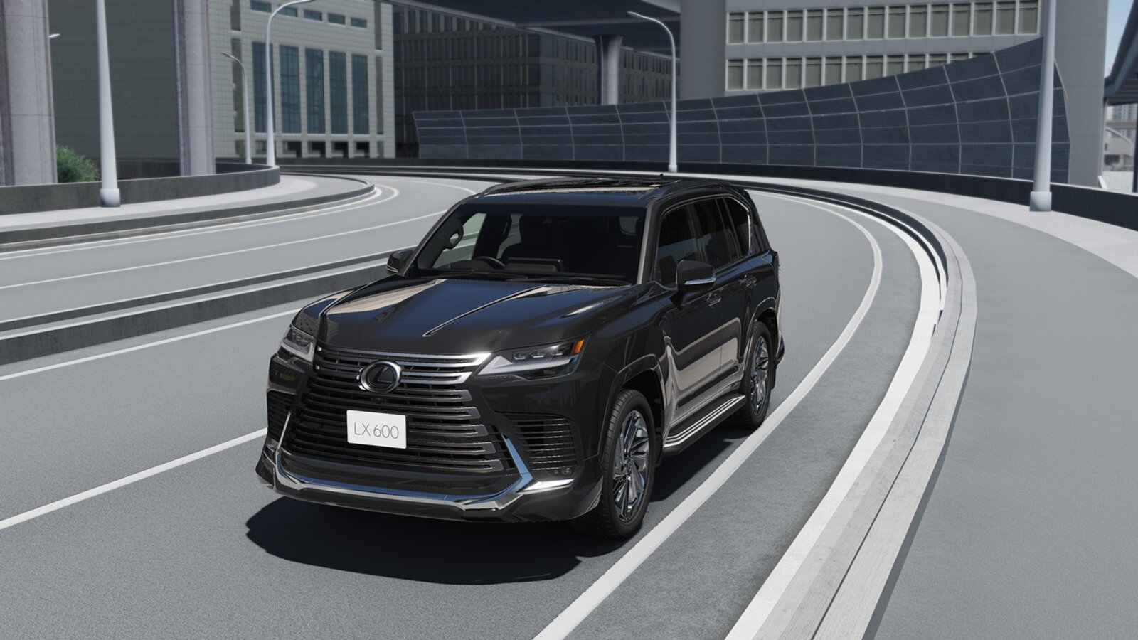 Lexus готовит самую мощную версию внедорожника LX с электромоторами
