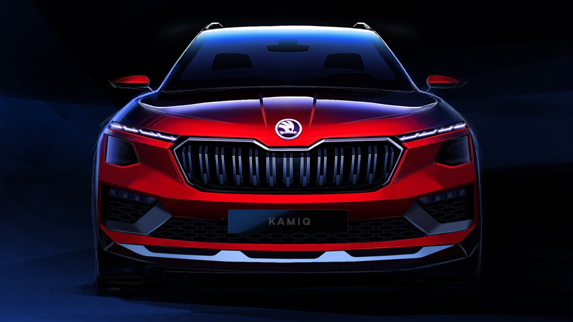 Обновлённые Skoda Kamiq и Scala: первые изображения и дата премьеры