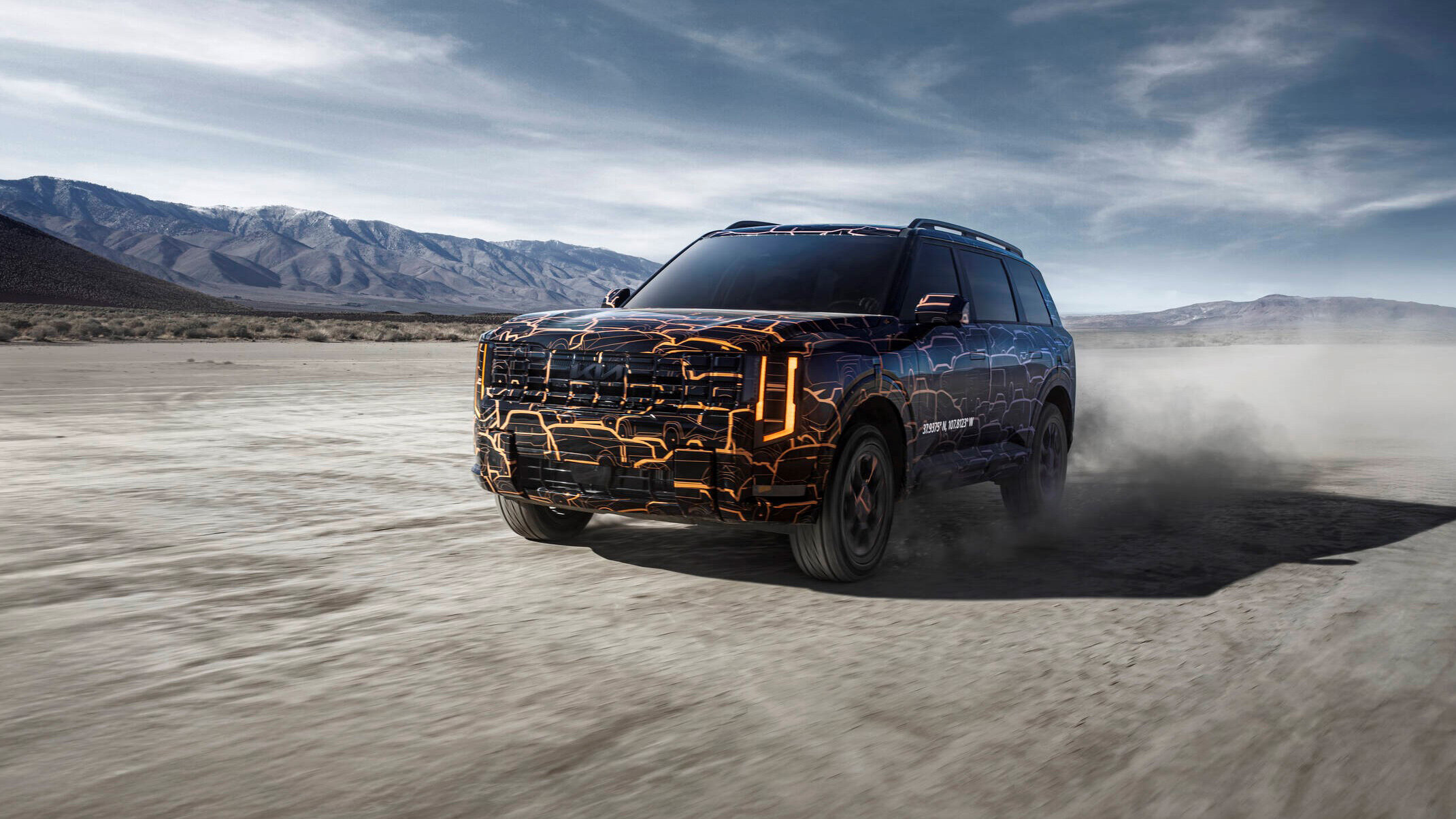 Будущий Kia Telluride показали с новых ракурсов