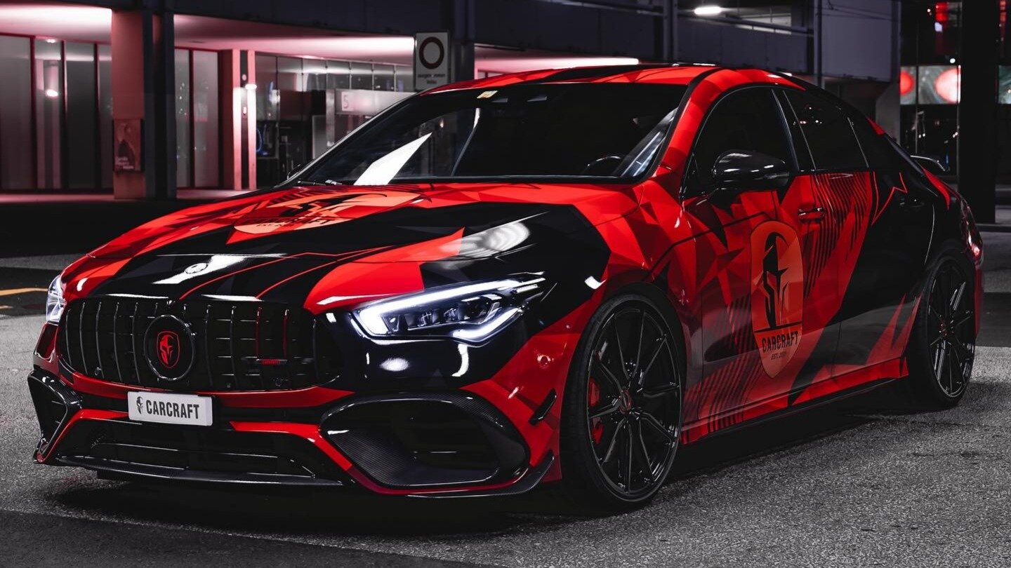 Mercedes-AMG CLA 45 S после тюнинга стал вчетверо дороже