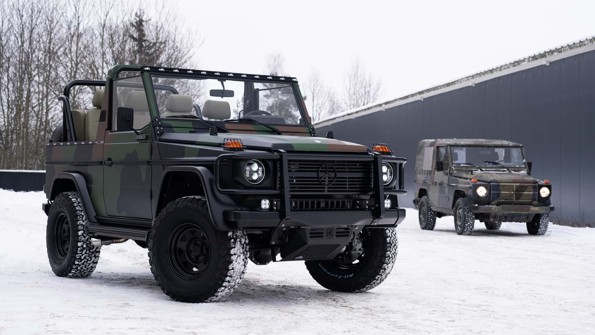 На старый Гелендваген поставили V8 от GM и оценили дороже нового
