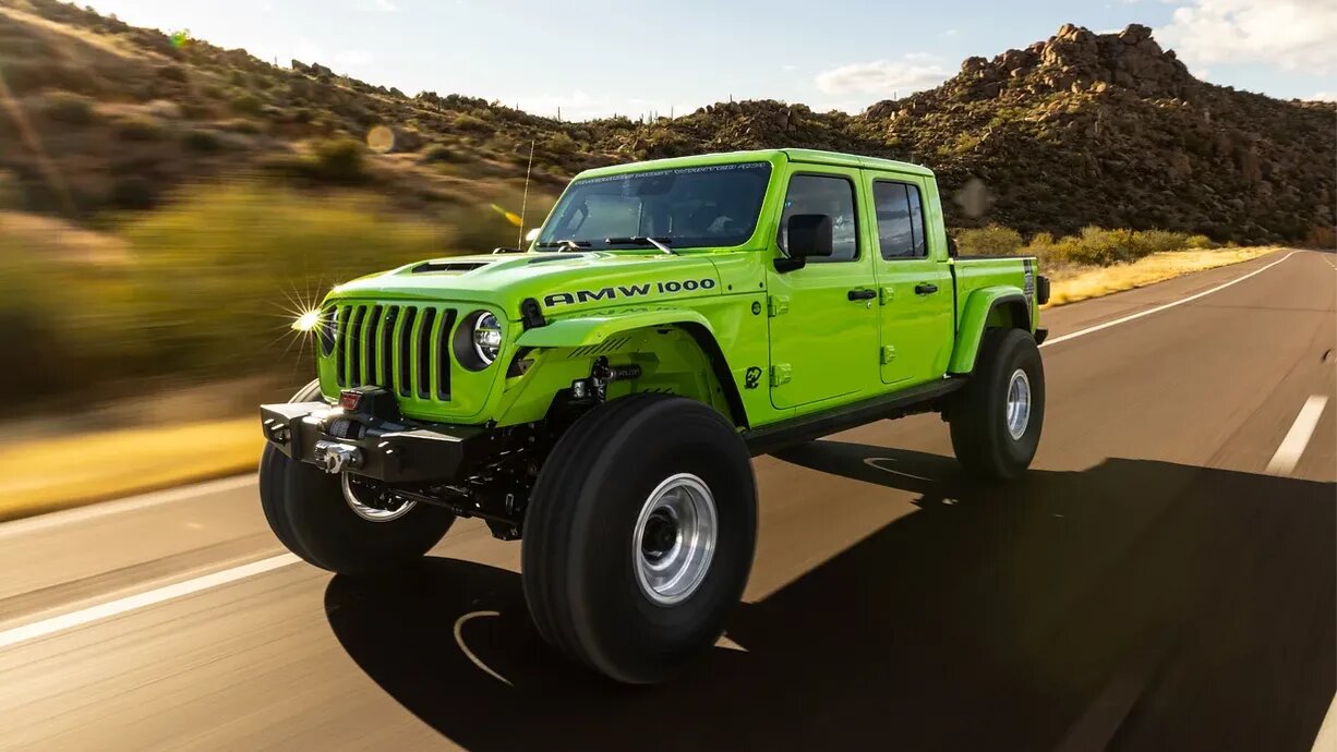 Пикап Jeep Gladiator стал 1000-сильным