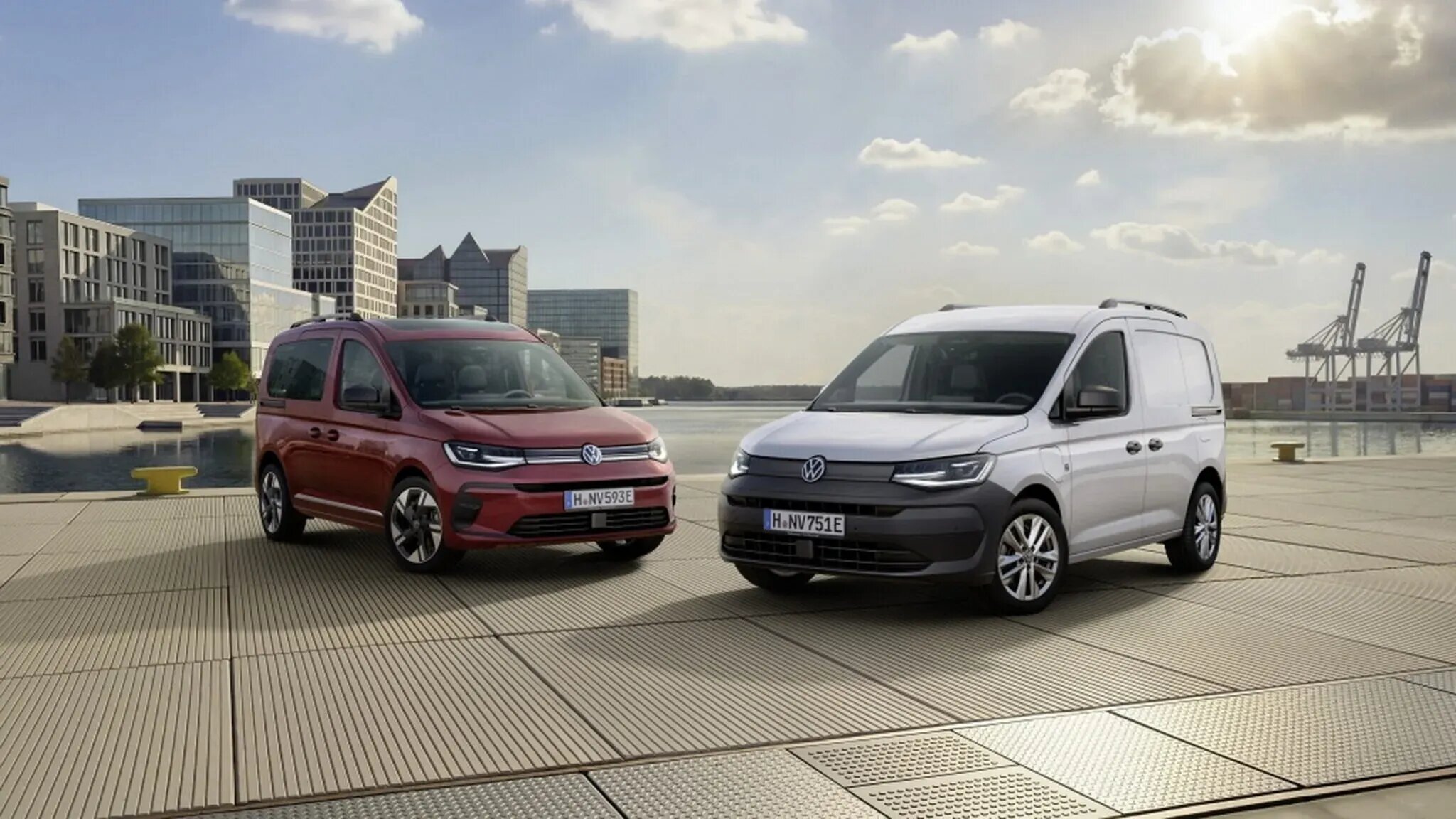 Обновлённый Volkswagen Caddy начали рассекречивать