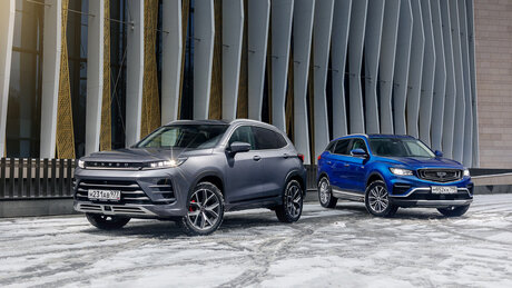 Exeed LX против Geely Atlas Pro. Сравнительный тест китайских полноприводных кроссоверов
