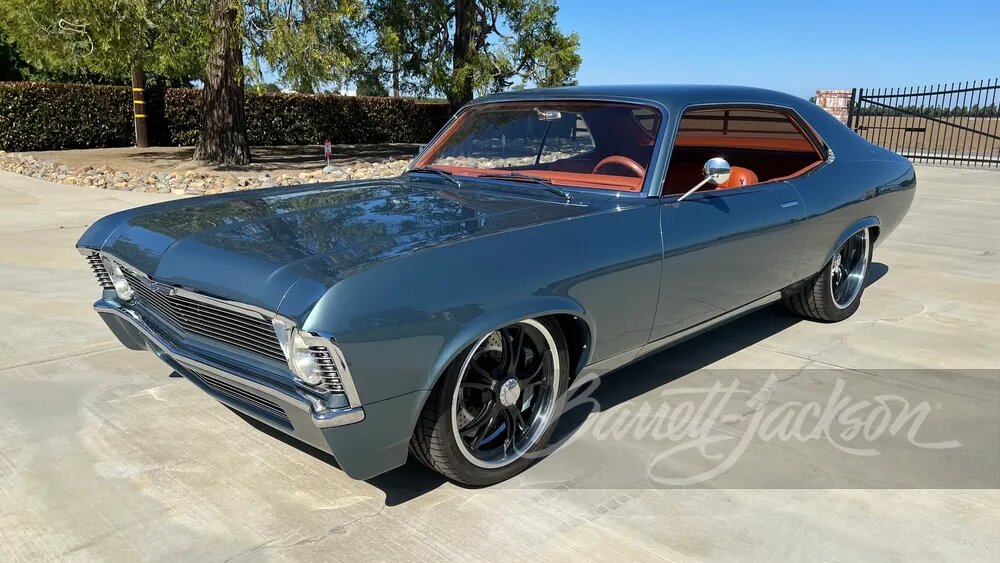 Рестомод Chevrolet Nova с 750-сильным атмосферником выставили на аукцион
