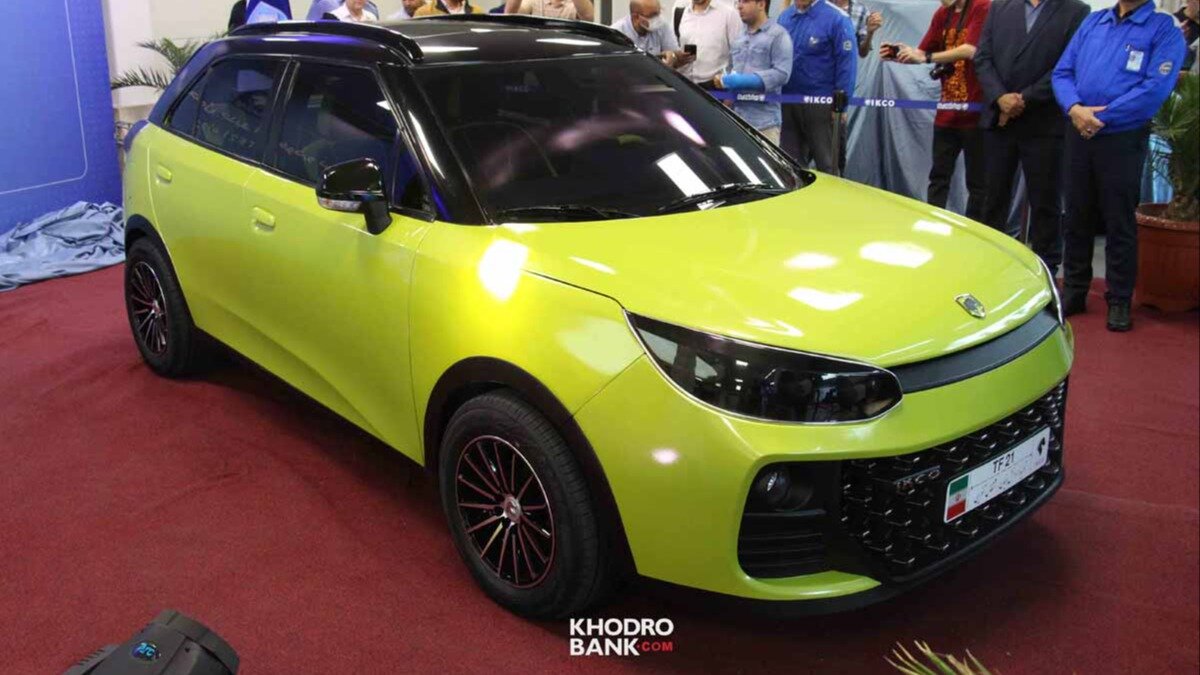 Иранская IKCO показала прототип кросс-хэтча на платформе Peugeot — у него пока нет ни салона, ни двигателя