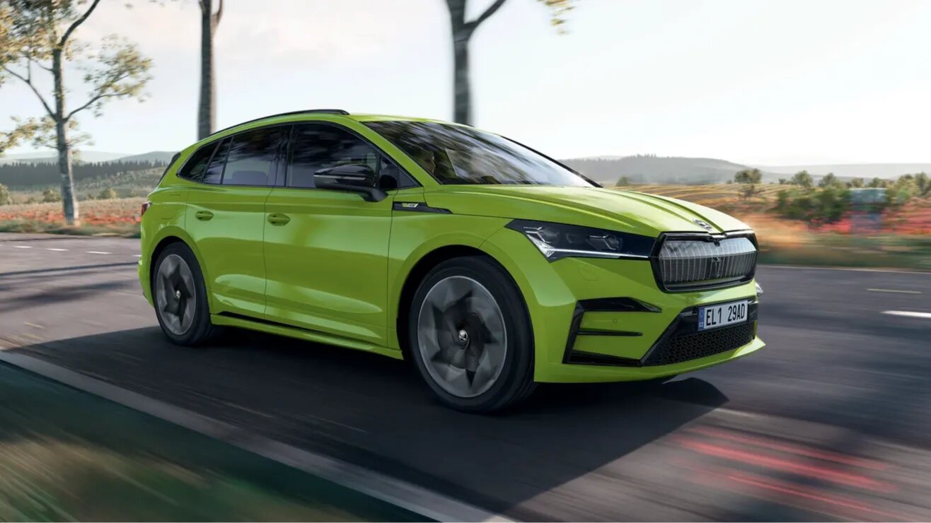 Электрокроссовер Skoda Enyaq RS стал мощнее и дальнобойнее