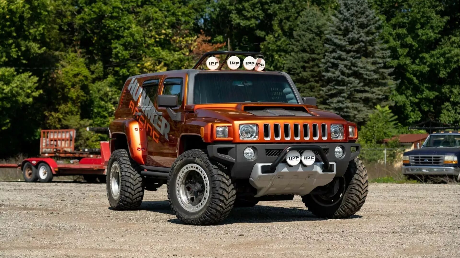 Прототип Hummer H3 с мотором от Corvette уйдёт с молотка