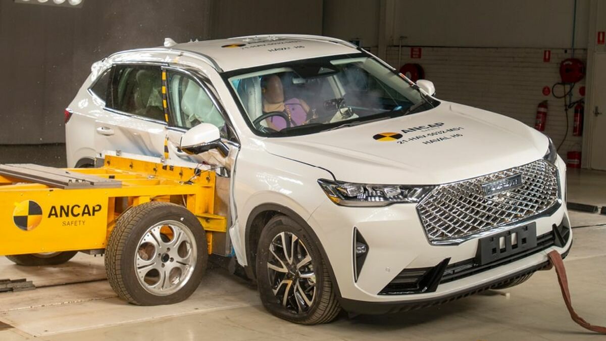 Haval H6 получил высшую оценку по результатам краш-теста ANCAP