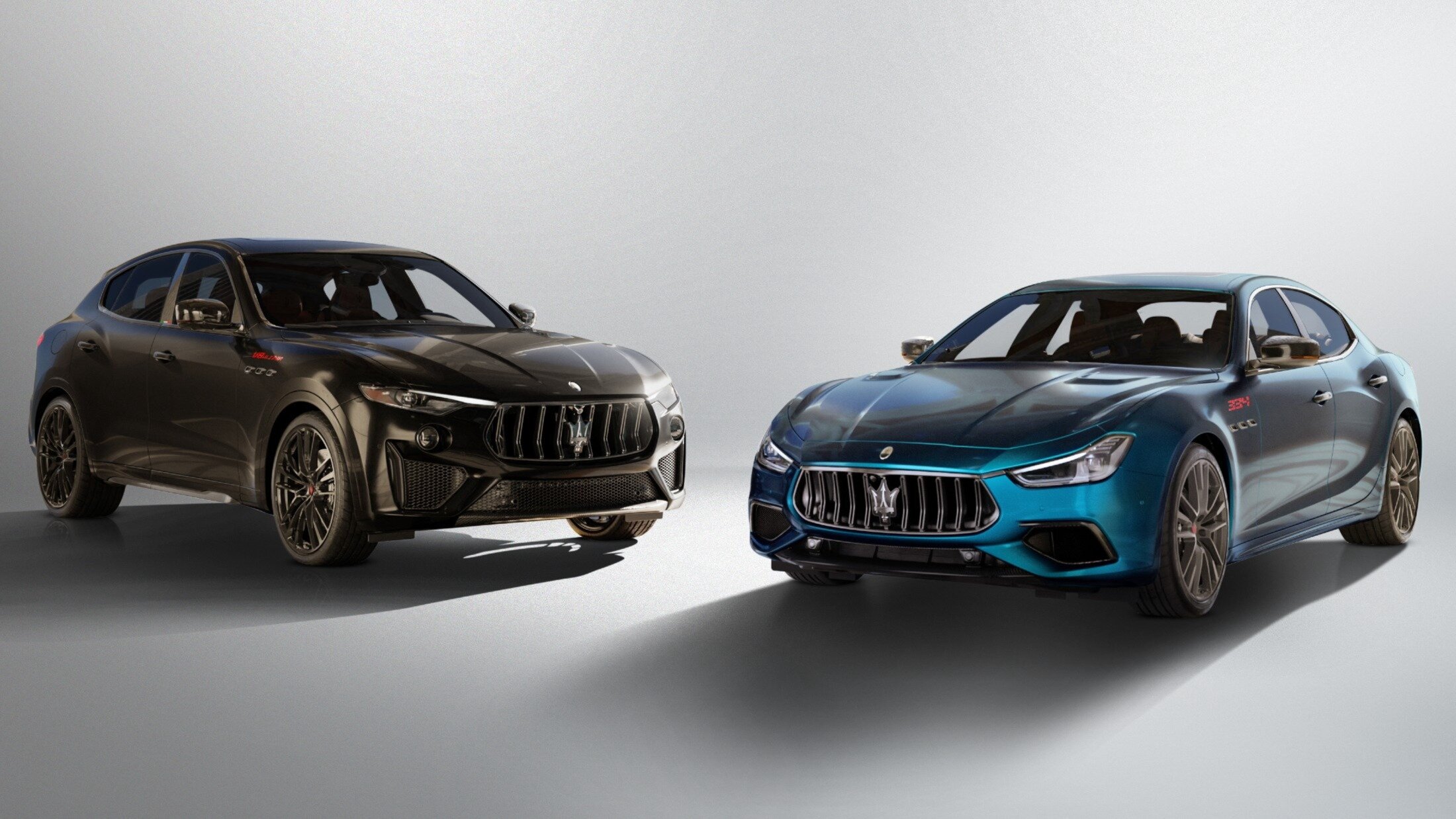 Последние Maserati с V8 представлены официально: быстрейший в мире седан Ghibli и кроссовер Levante