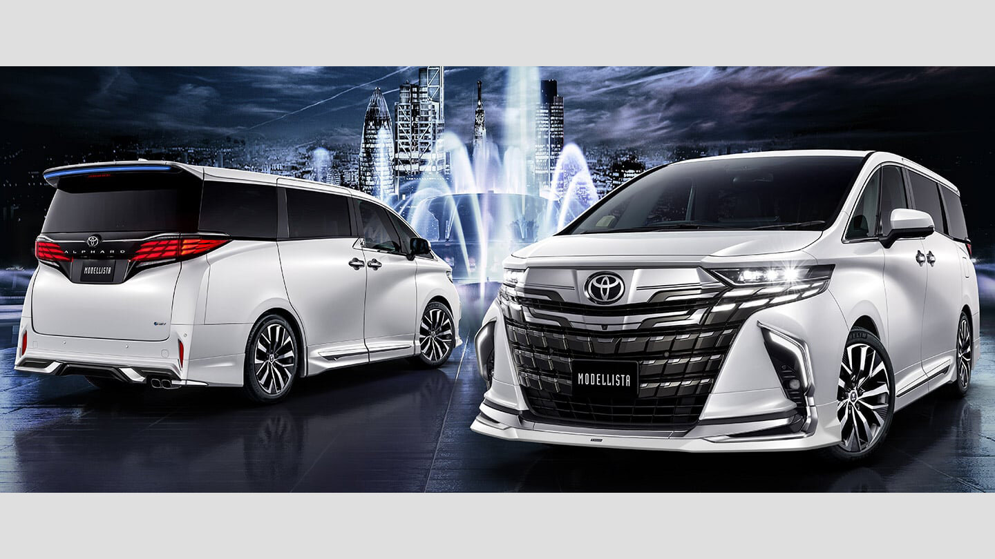 Новые Toyota Alphard и Vellfire получили тюнинг от Modellista