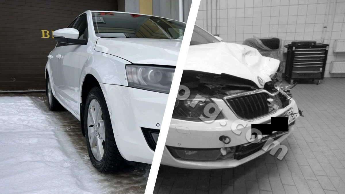 Skoda Octavia с коллекцией аварий, одна из которых была фатальной: о чём не рассказывает продавец