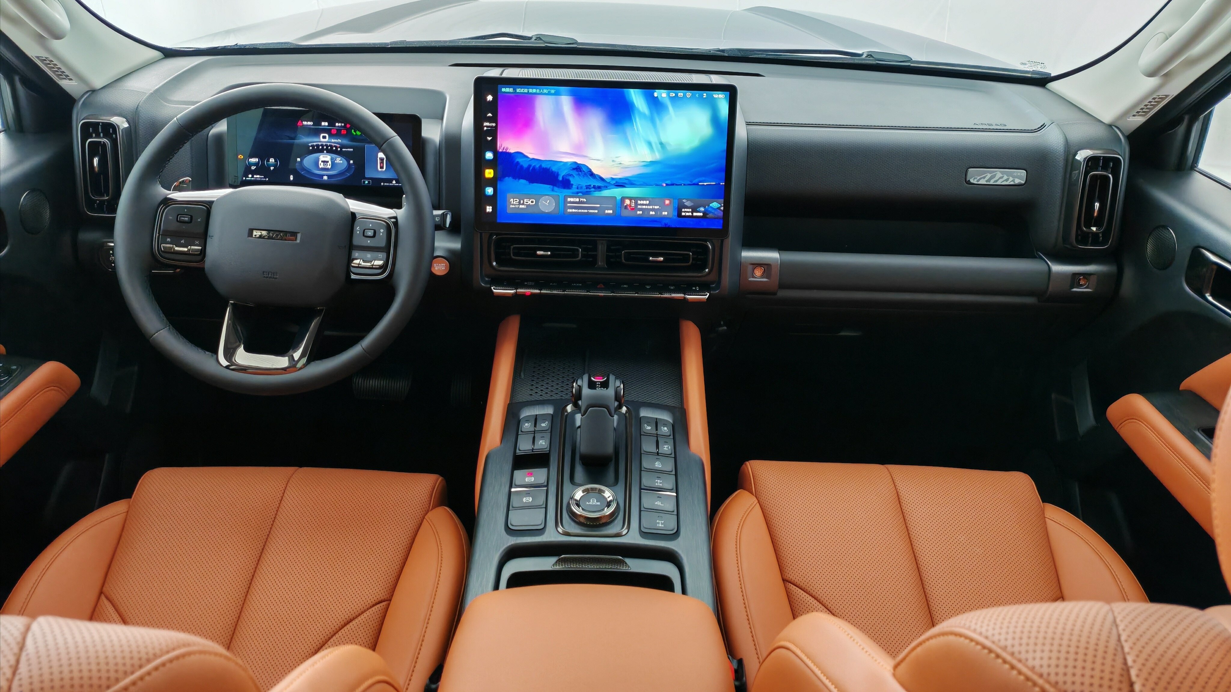 Haval показал салон нового внедорожника H9 с огромным экраном и массажными креслами