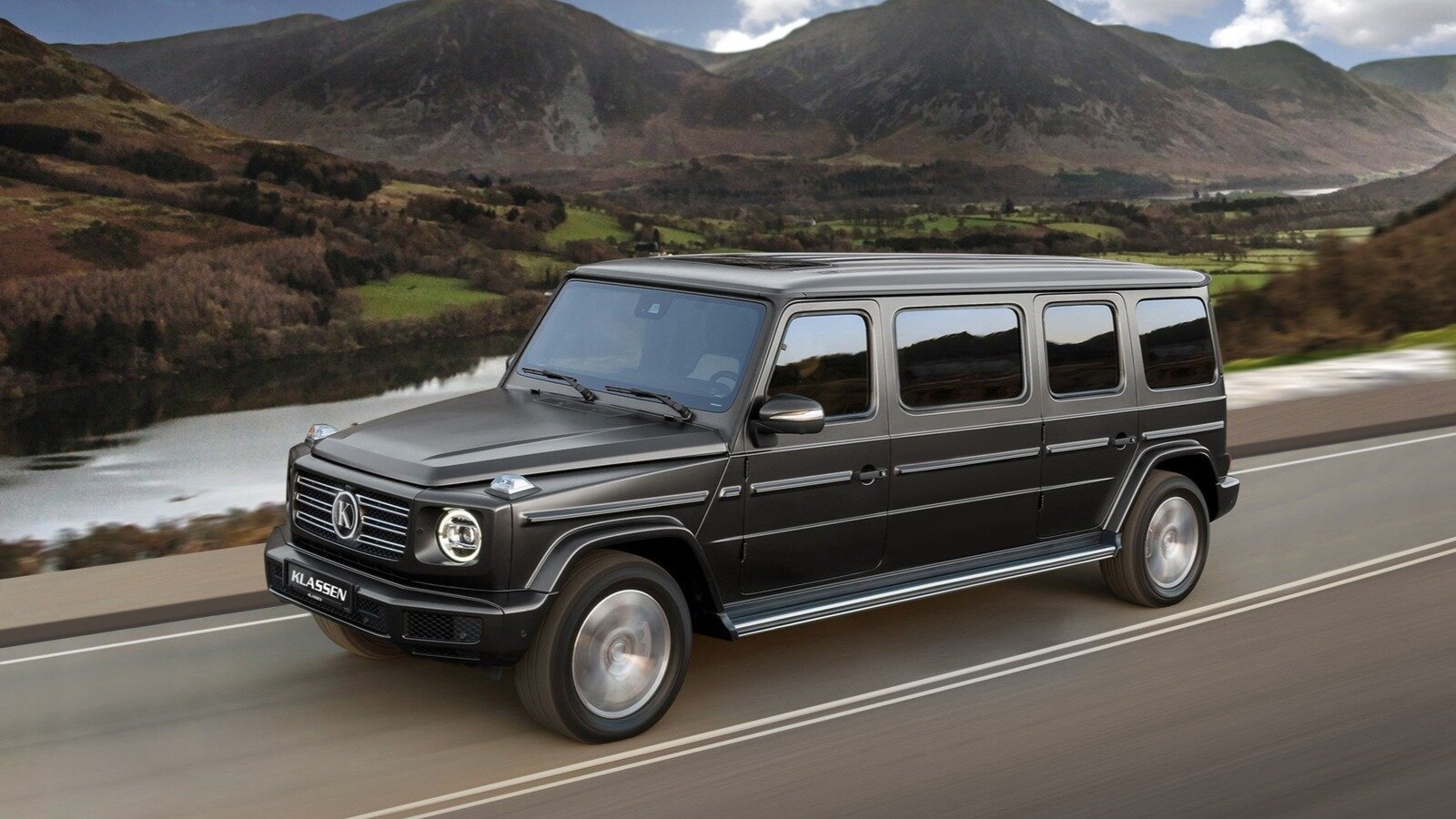 Немцы построили бронированный и удлинённый на метр Mercedes-AMG G 63