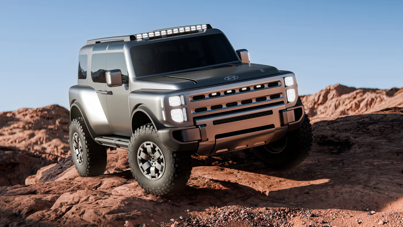 Hyundai представил рамный внедорожник, созданный для борьбы с Ford Bronco и Jeep Wrangler