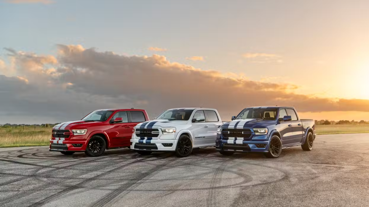 Представлен прощальный Ram с V8 от Hennessey: заниженная подвеска и окраска в стиле Dodge Viper