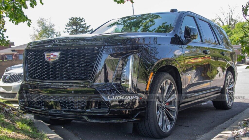 Обновлённый Cadillac Escalade-V: первые фото без камуфляжа