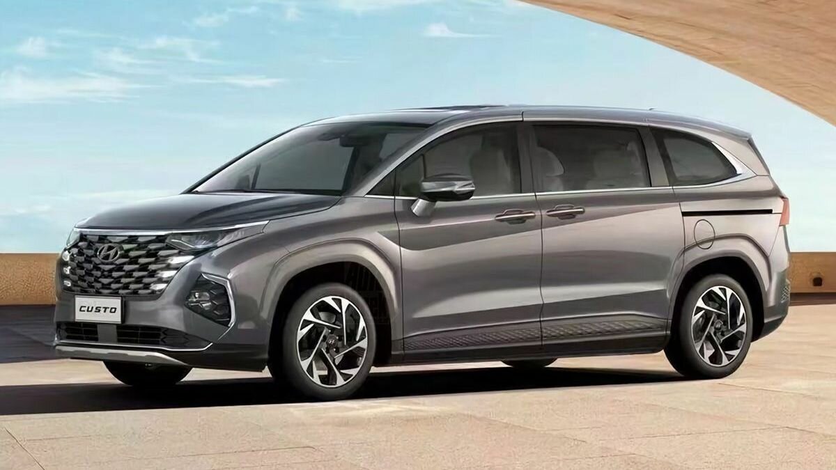 Большой минивэн Hyundai Custo рассекречен: два мотора и семь мест