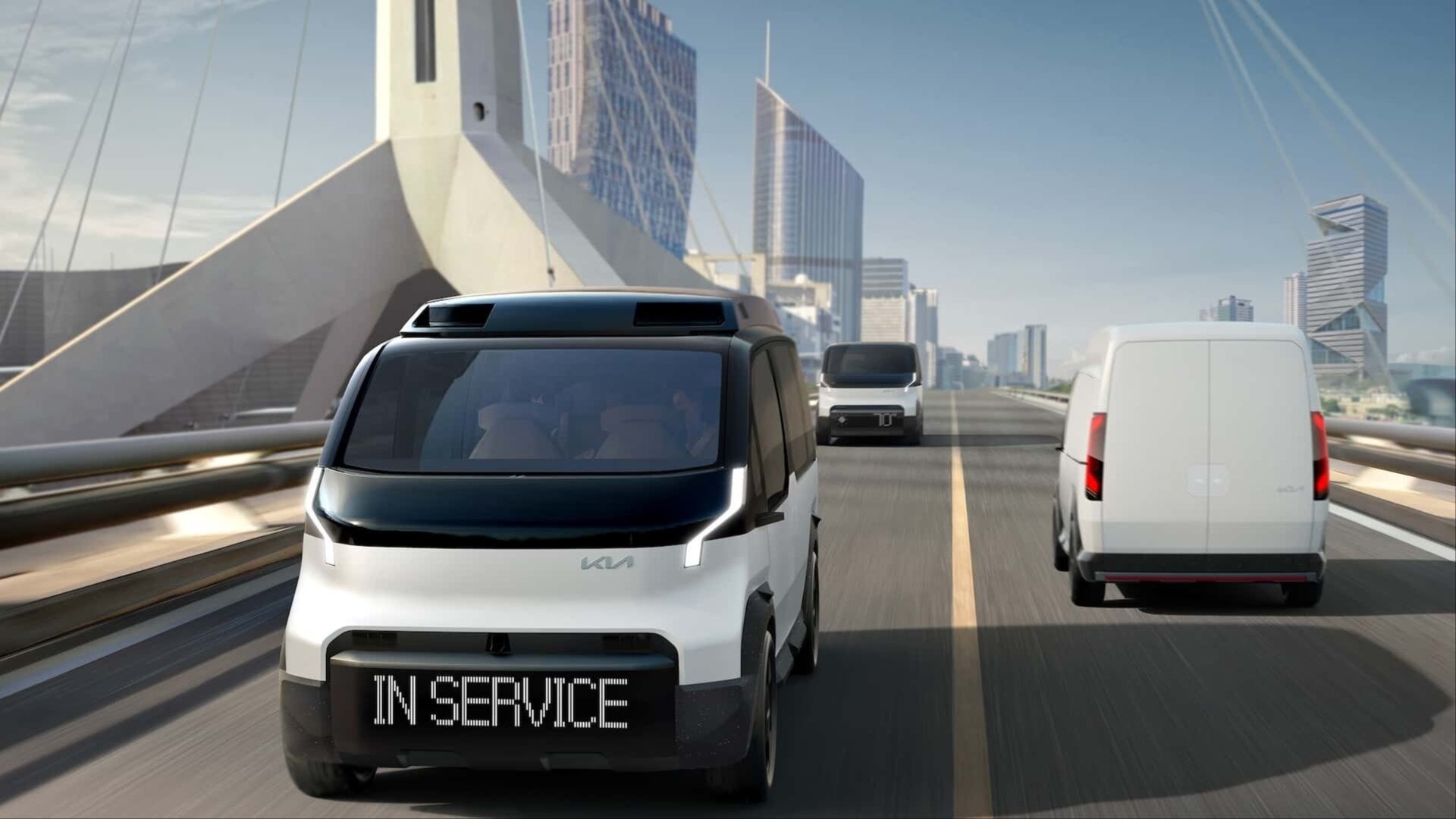 Kia представила грузовик со сменными кузовами на магнитах