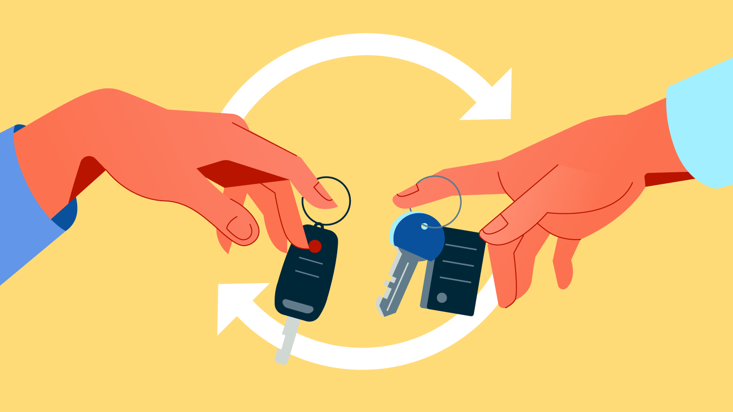 Россияне готовы обменять свой автомобиль на другой, а не продавать его: опрос Авто.ру