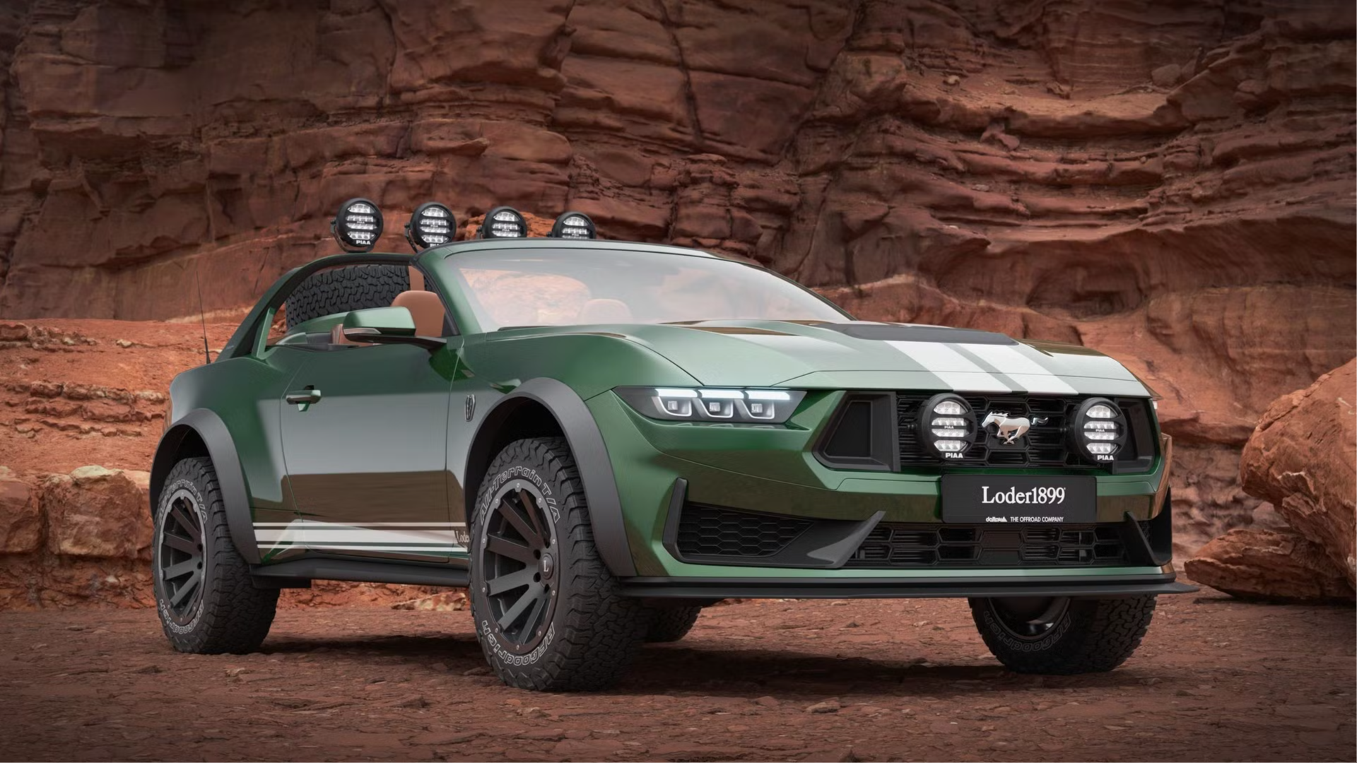 Кабриолет Ford Mustang превратят во «внедорожник» из известного фильма