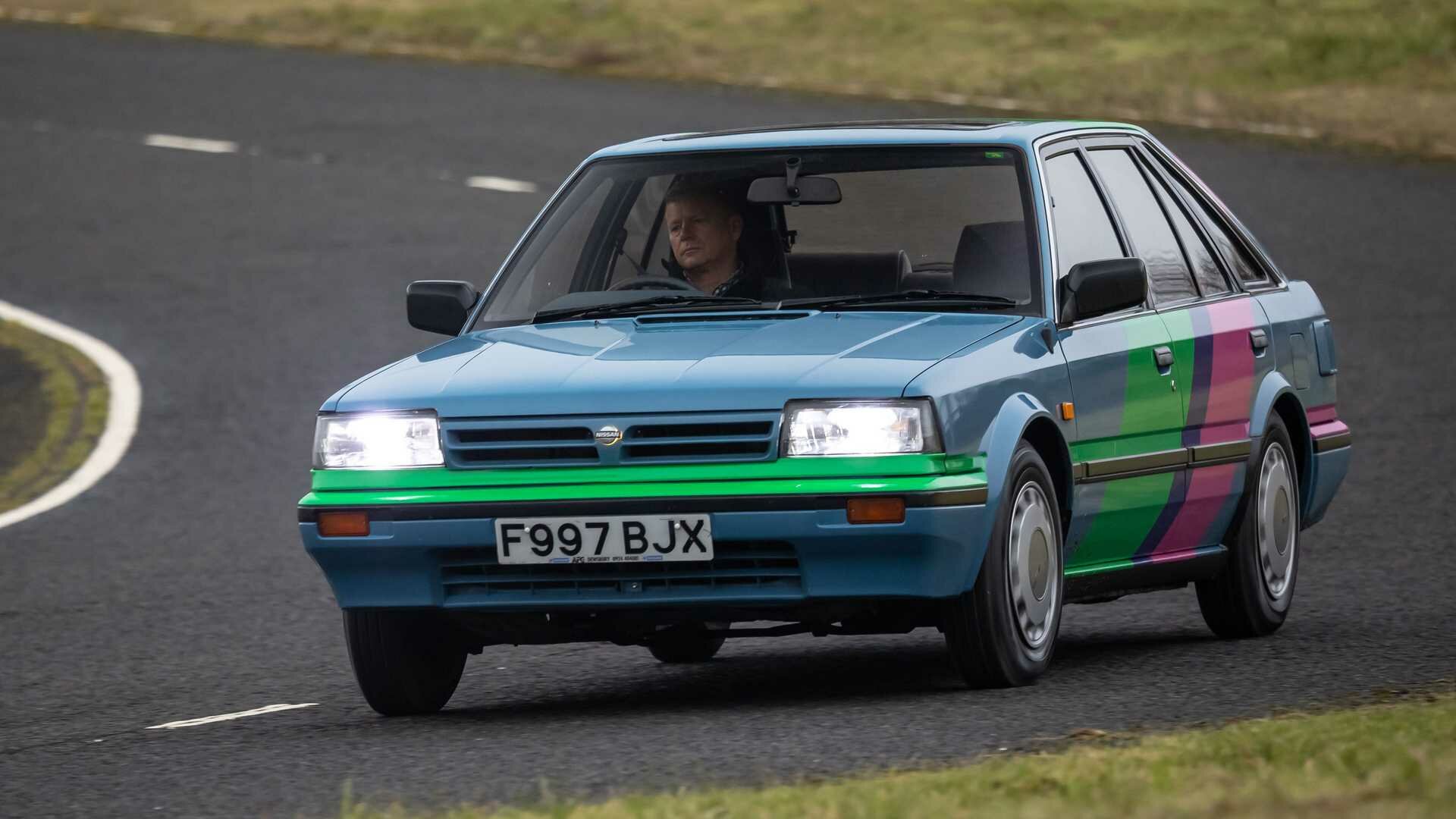 Nissan Bluebird из 1980-х получил на юбилей начинку от электрокара Leaf