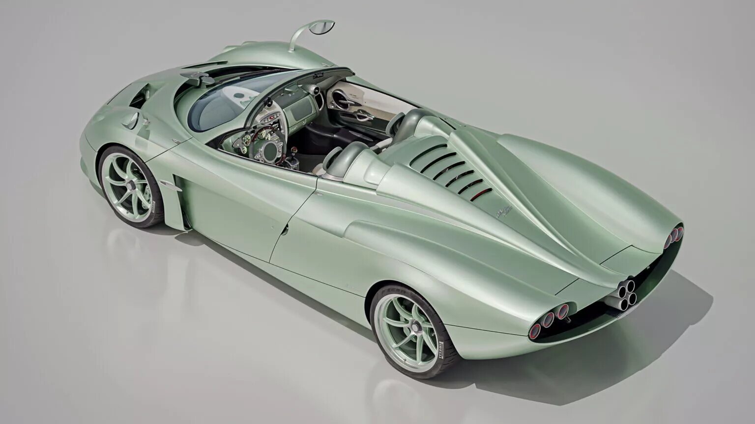 Pagani показала спидстер в стиле 1960-х, который может стоить больше 8 миллионов евро