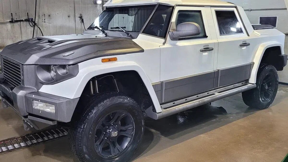 Редкий российский внедорожник T-98 Комбат выставили на продажу по цене нового Range Rover
