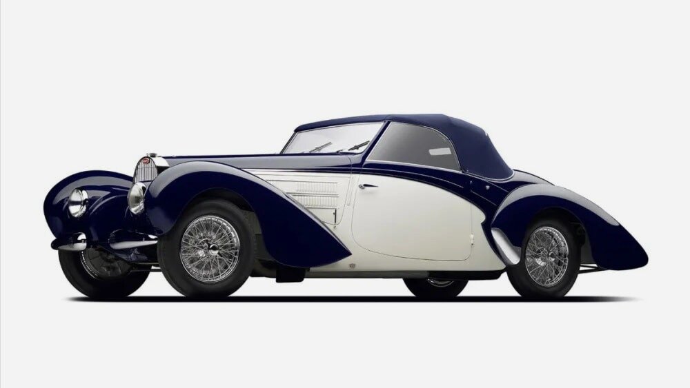 Редчайший Bugatti 1938 года хотят продать за 3,5 миллиона долларов