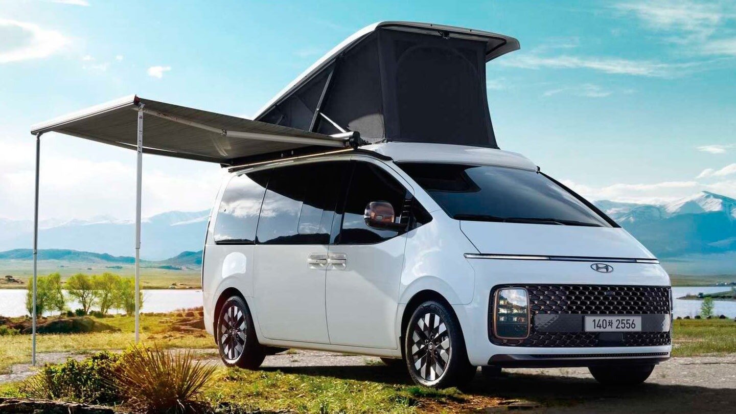 Hyundai Staria превратился в кемпер и роскошный бизнес-вэн