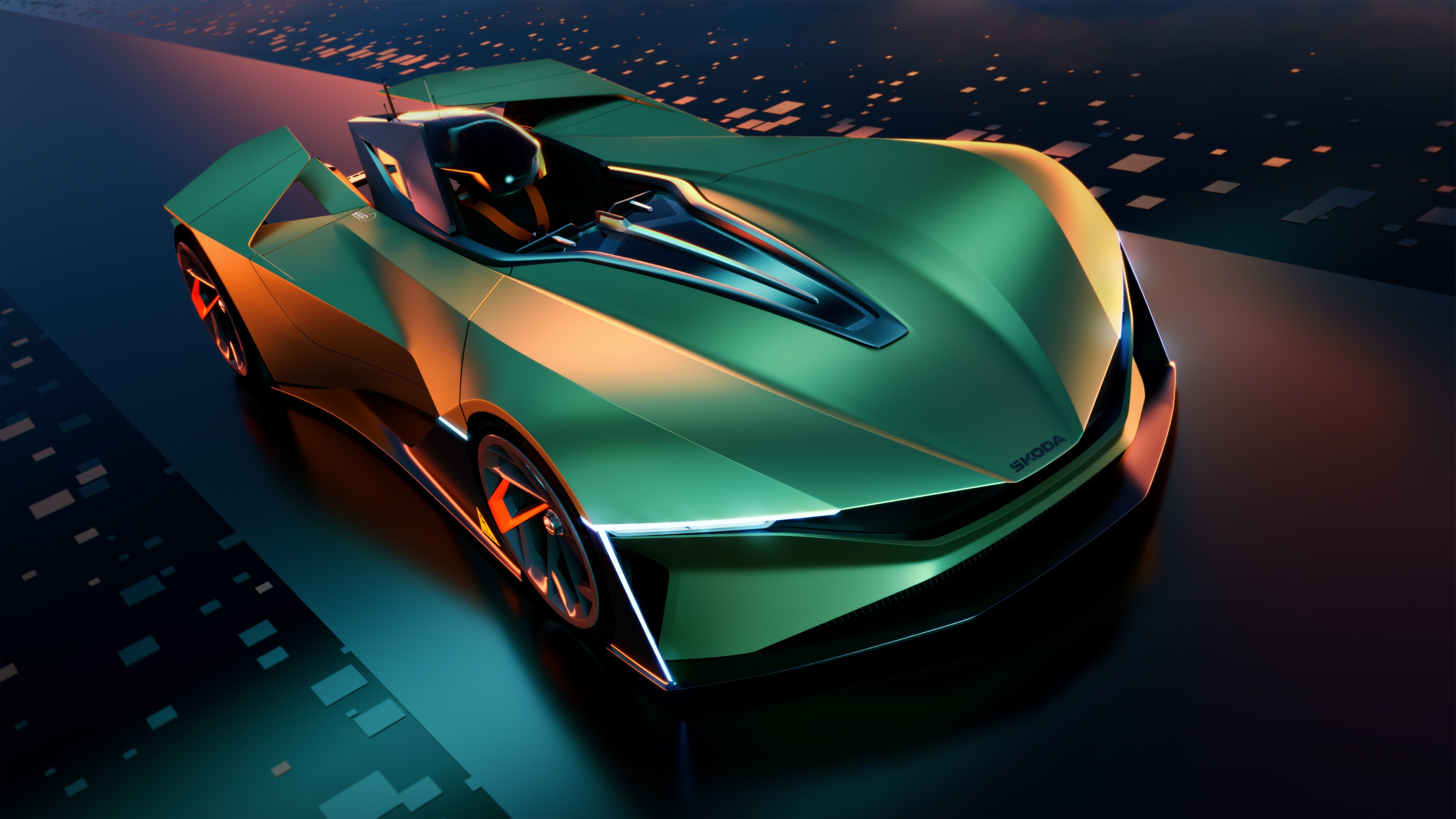Skoda впервые разработала спорткар для игры Gran Turismo — это 1088-сильный трековый электромобиль