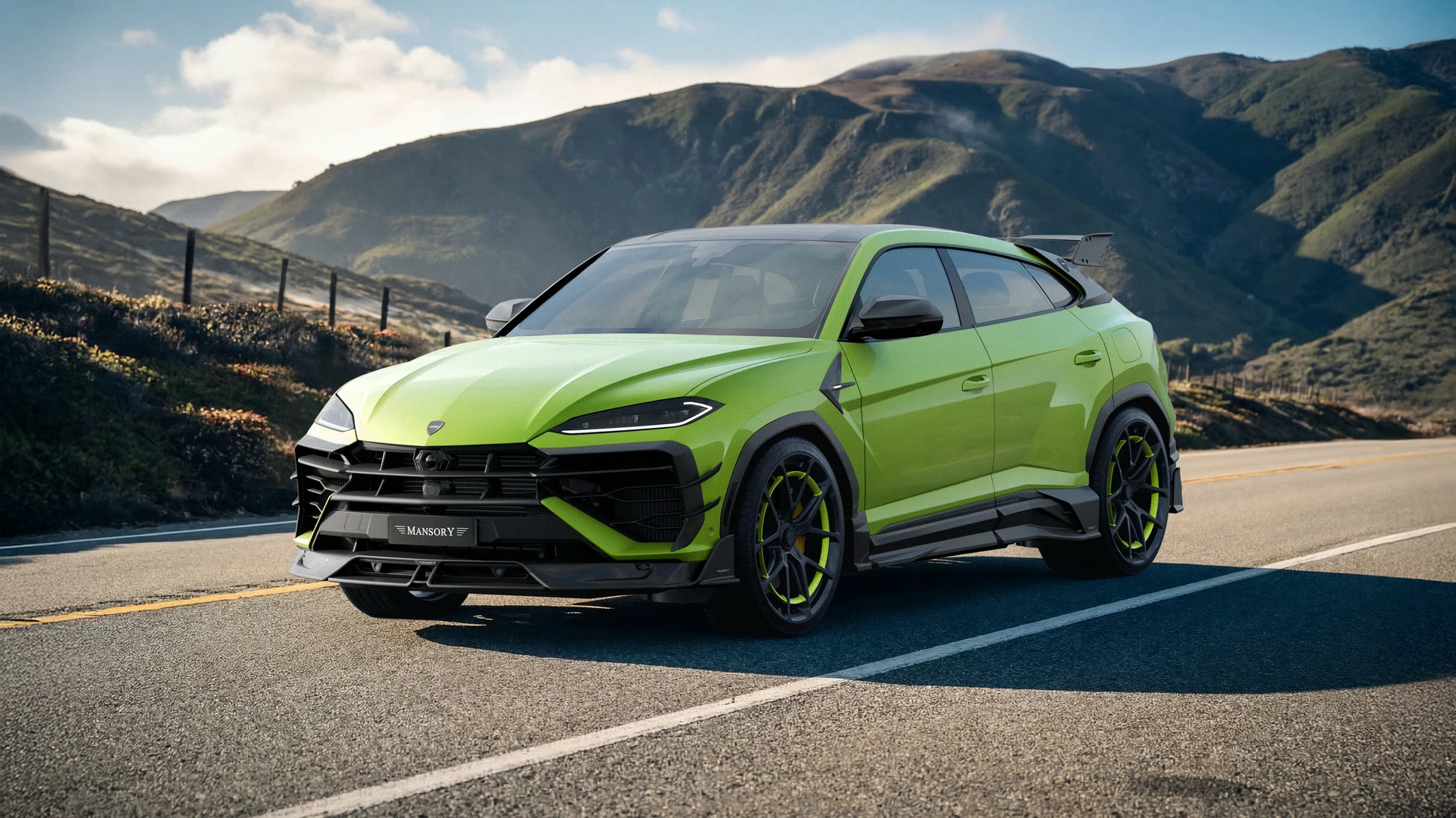 Lamborghini Urus от Mansory стал мощнее Bugatti Veyron