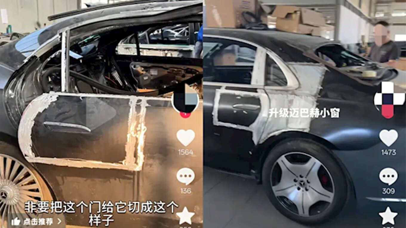 В Китае начали подделывать Mercedes-Maybach S-класса