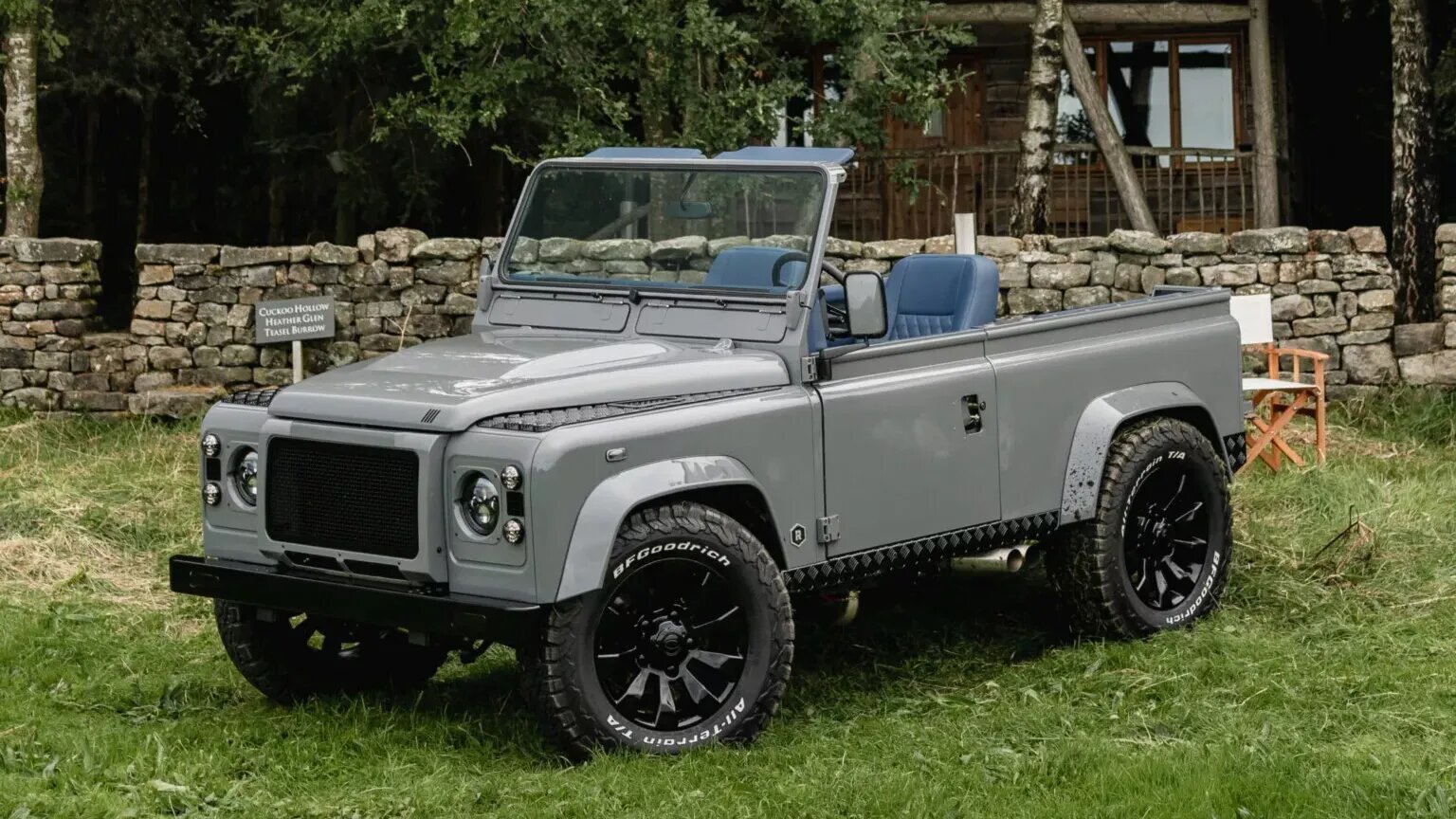 Для гонщика Формулы-1 сделали Defender с печью для пиццы