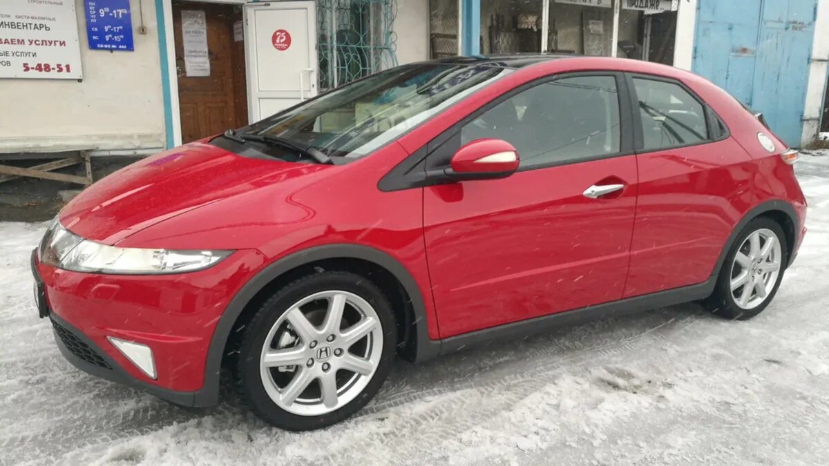 В России продают 13-летний Honda Civic, который ездил только один раз