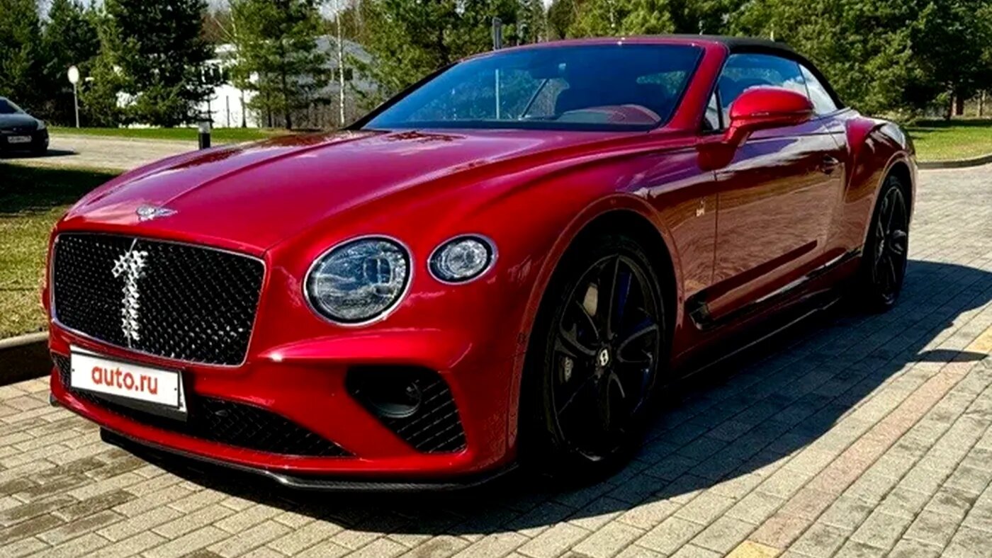 На Авто.ру продают очень редкий Bentley Continental GTC: таких в мире только 100