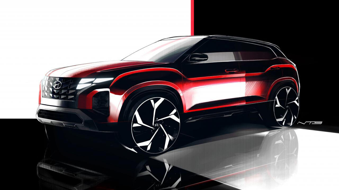 Обновлённый кроссовер Hyundai Creta: первые изображения