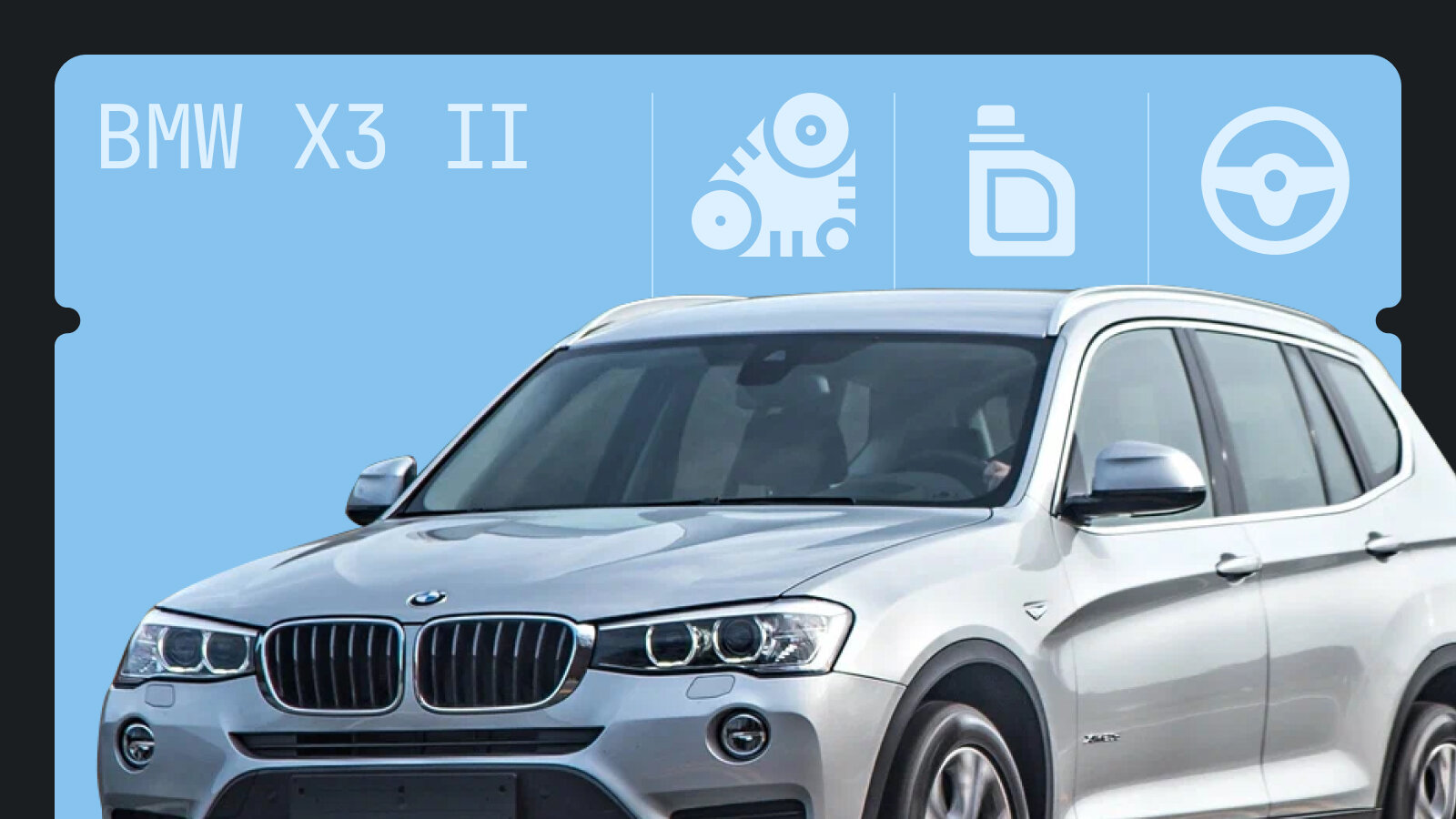 Что сломается в BMW X3: 5 типичных проблем кроссовера II поколения (F25)