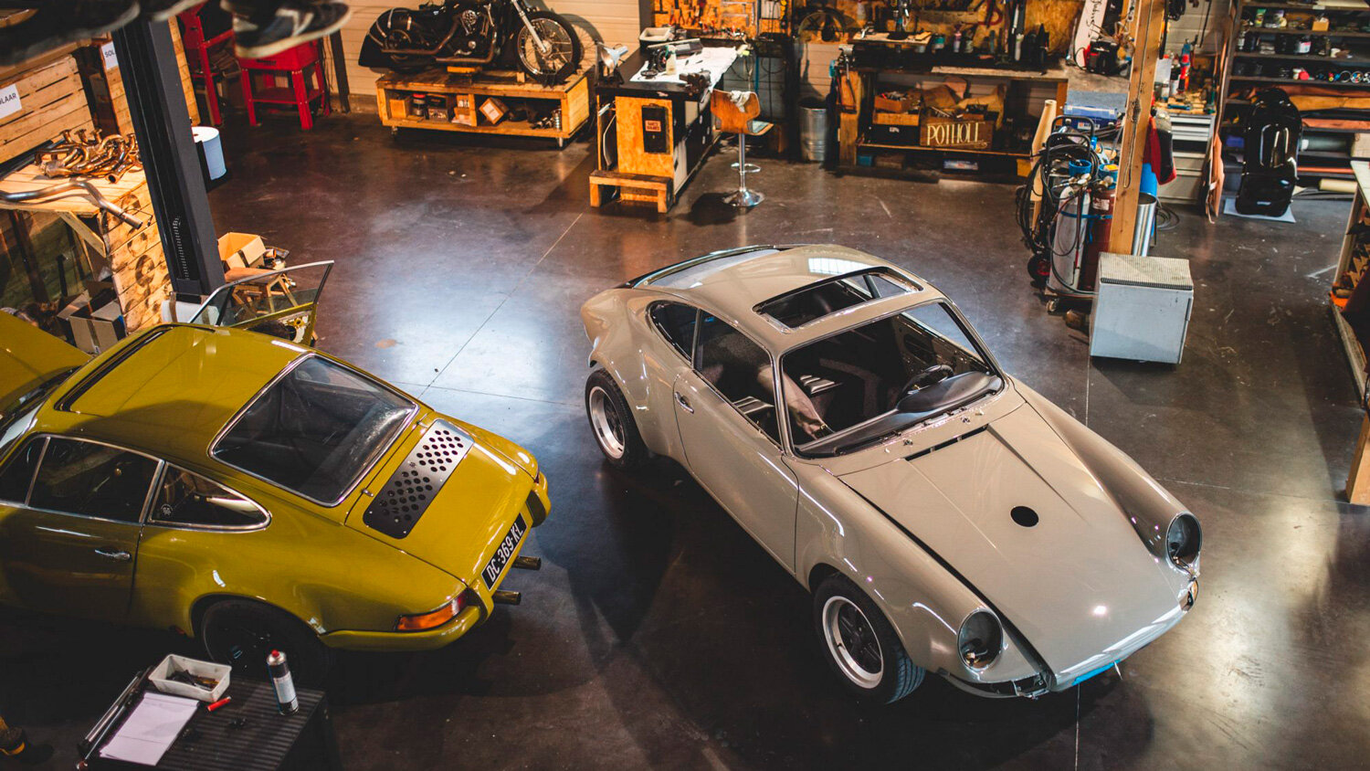 Как рождаются рестомоды на базе классических Porsche. Фотопост