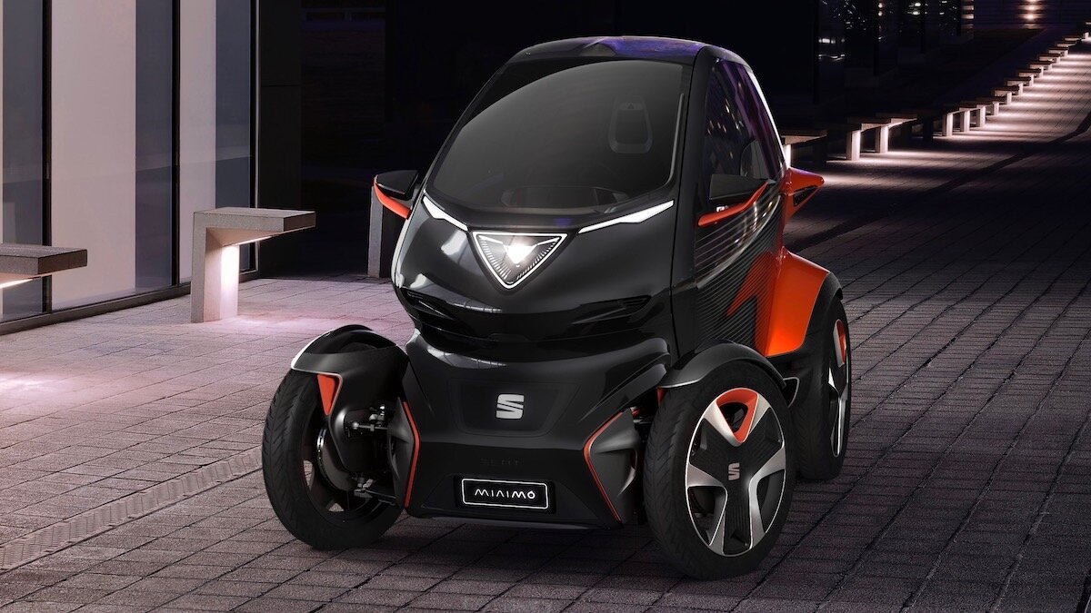 Seat создал гибрид машины и мотоцикла