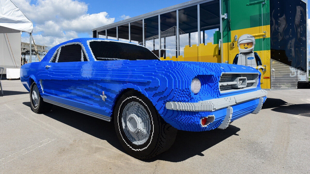 Кубическая сила: автомобили, собранные из Lego