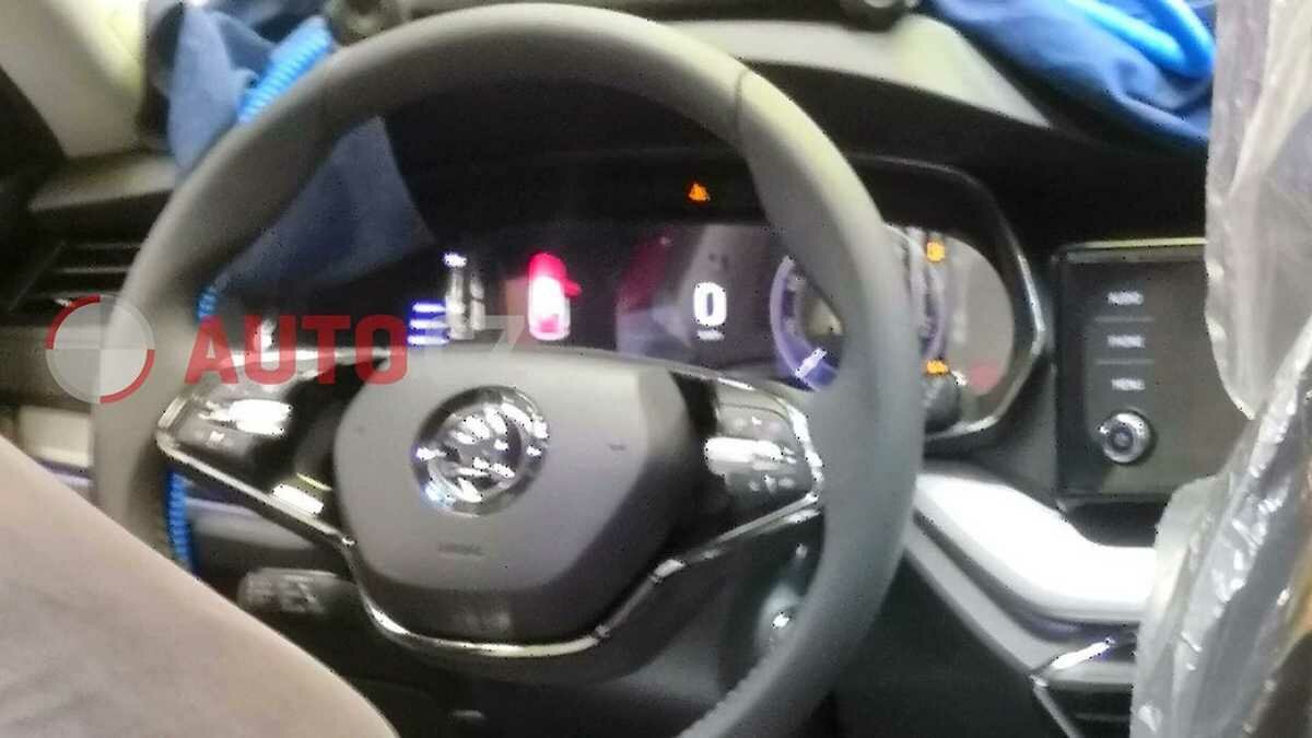 Новая Skoda Octavia получит руль как у Ауруса или Мерседеса