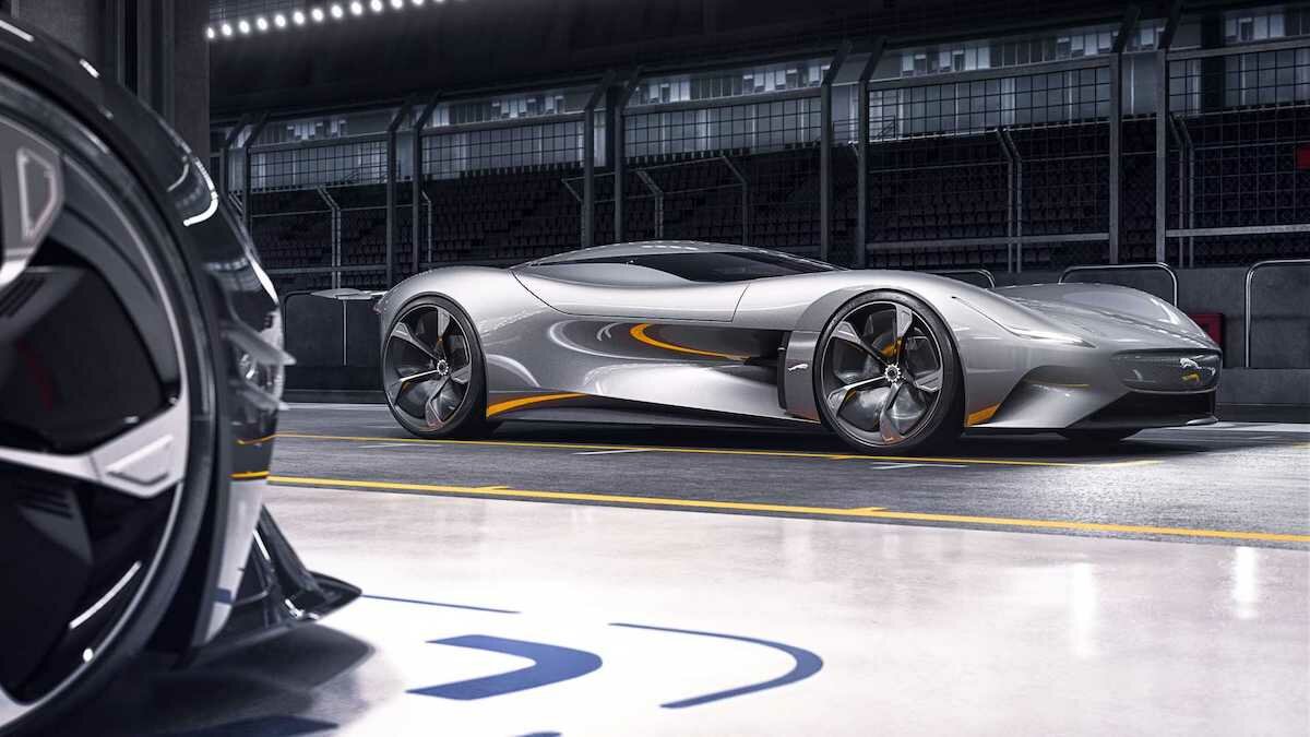 Jaguar создал 1020-сильный электромобиль без кресел