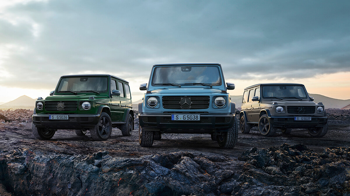 Обновлённый Mercedes-Benz G-класса получил «пустынный» режим