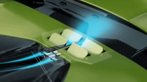 Посмотрите, как умные заслонки отводят жар от V12 гиперкара Lamborghini Sian
